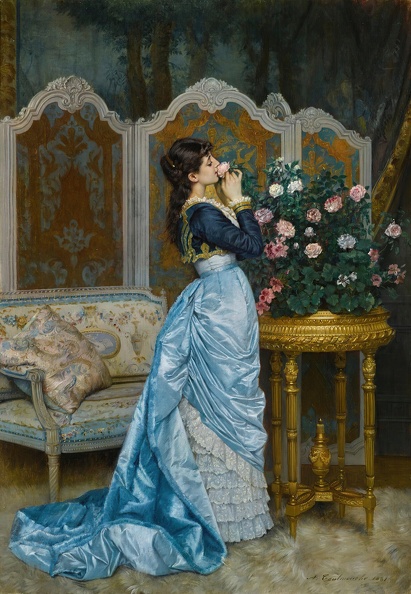 TOULMOUCHE AUGUSTE DAY DREAMING 1881