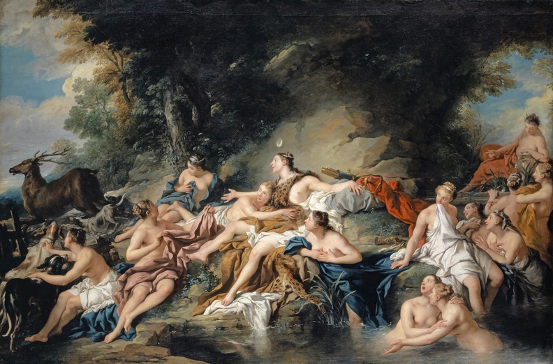TROY JEAN FRANCOIS DE DIANE SUPRISE PAR ACTEON 1734
