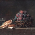 VALLAYER COSTER ANNE BASKET OF PLUMS CLEVE