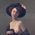 VALLOTTON FELIX WOMAN WITH BLACK HAT