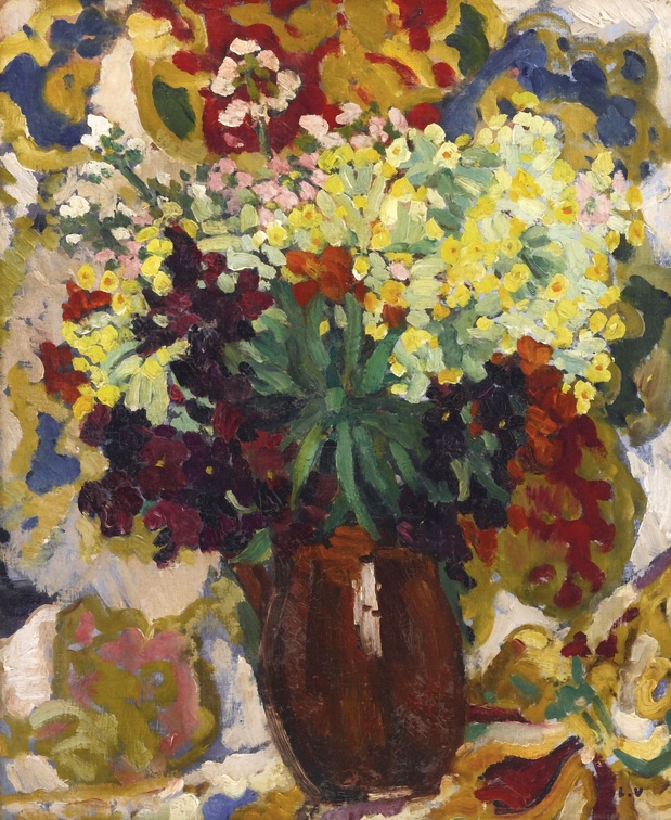 VALTAT LOUIS VASE OF FLOWERS 1943