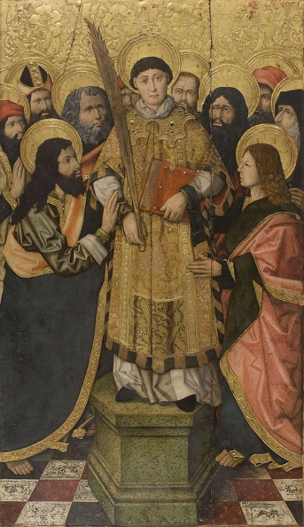 VERGOS GROUP GLORIFICATION OF ST. STEPHEN 1495 1500 CATA
