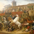 VERNET CARLE ROME COURSE SUR LE CORSO 1826CALVET