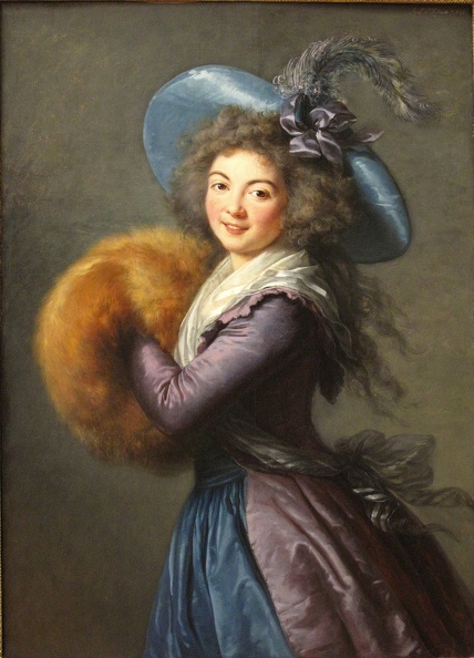 VIGEE LE BRUN ELISABETH PRT OF MADAME MOLE REYMOND 1786