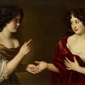 VOET JACOB FERDINAND VOET JACOB FERDINAND PRT OF HORTENSE MANCINI DUCHESSE DE MAZARIN AND HER SISTER MARIE MANCINI 1661