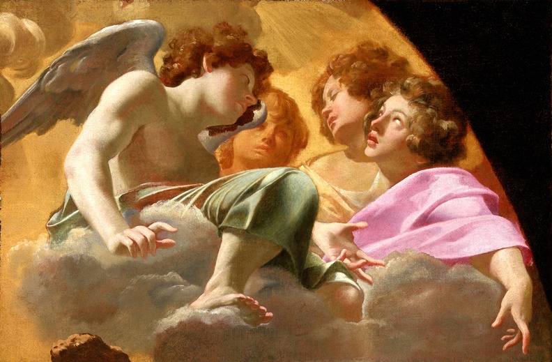 VOUET SIMON MODEL FOR ALTARPIECE IN ST. PETERS GETTY