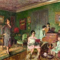 VUILLARD EDOUARD MADAME ANDRE WORMSER AND HER CHILDREN 1926 27 LO NG