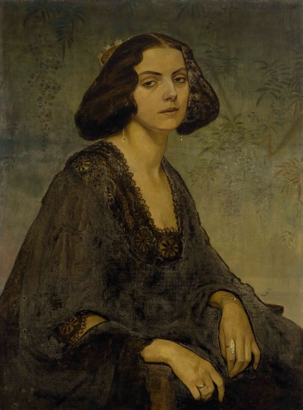 WEGENER GERDA PRT OF ELLEN VON KOHL 1906