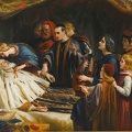 WEST CHARLES COPE AWAKENING OF KING LEAR BY KISS OF CORDELIA 1850