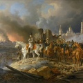 WREECH ALBRECHT ADAM NAPOLEON IN BURNING MOSCOW 1841