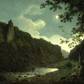 WRIGHT OF DERBY JOSEPH DOVEDALE BY MOONLIGHT FINE ARTS