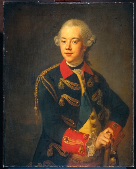 ZIESENIS JOHANN GEORG PRT OF WILLEM V 1748 1806 PRINCE OF ORANGE NASSAU 1776 RIJK
