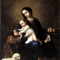 ZURBARAN FRANCISCO DE VIRGIN AND CHILD INFANT ST. JOHN BAPTIST GOOGLE BILBAO