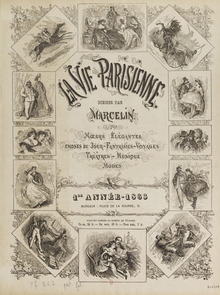  LA VIE PARISIENNE 1863 01 01